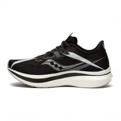 Saucony Women's Endorphin Pro 2 Racing Shoe - Black/White - Regular (B)