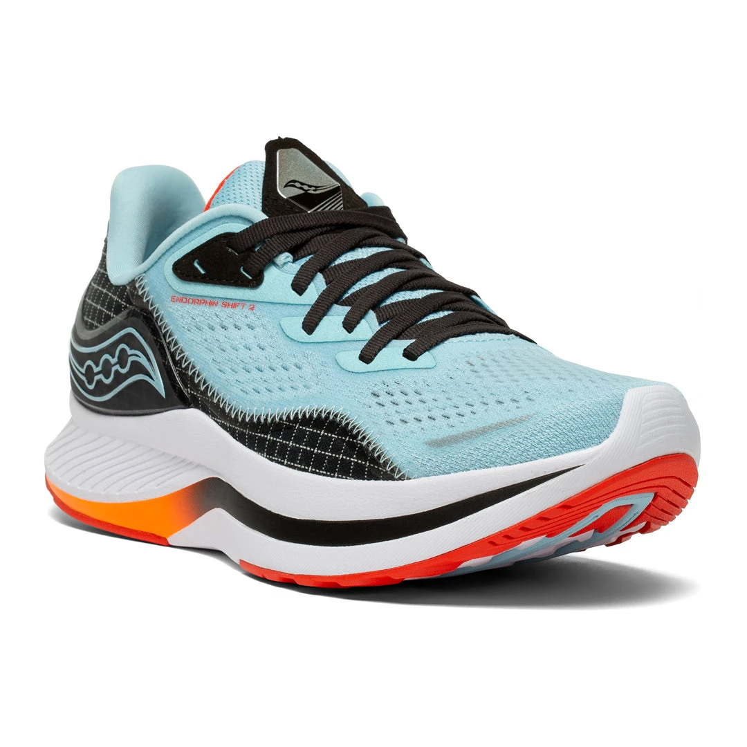 Saucony Women's Endorphin Shift 2 Running Shoe - Powder/Scarlet - Regular (B) 4 Saucony Women's Endorphin Shift 2 Running Shoe - Powder/Scarlet - Regular (B)