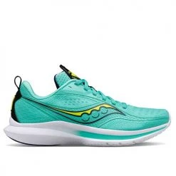 Saucony Women's Kinvara 13 Running Shoe - Cool Mint/Acid - Regular (B)
