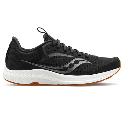 Saucony Women's Freedom 5 Running Shoe - Black/Gum - Regular (B) 1 Saucony Women's Freedom 5 Running Shoe - Black/Gum - Regular (B)