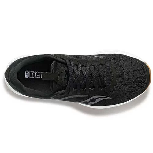 Saucony Women's Freedom 5 Running Shoe - Black/Gum - Regular (B) 3 Saucony Women's Freedom 5 Running Shoe - Black/Gum - Regular (B)