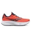 Saucony Women's Ride 15 Running Shoe - Vizired/Night - Regular (B) Shoes