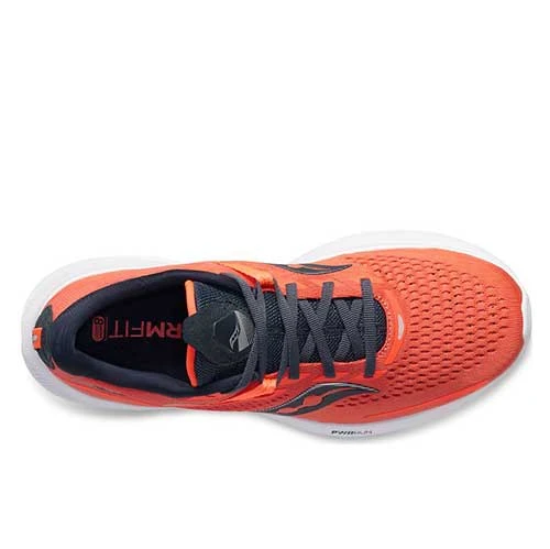 Saucony Women's Ride 15 Running Shoe - Vizired/Night - Regular (B) Shoes 3 Saucony Women's Ride 15 Running Shoe - Vizired/Night - Regular (B) Shoes