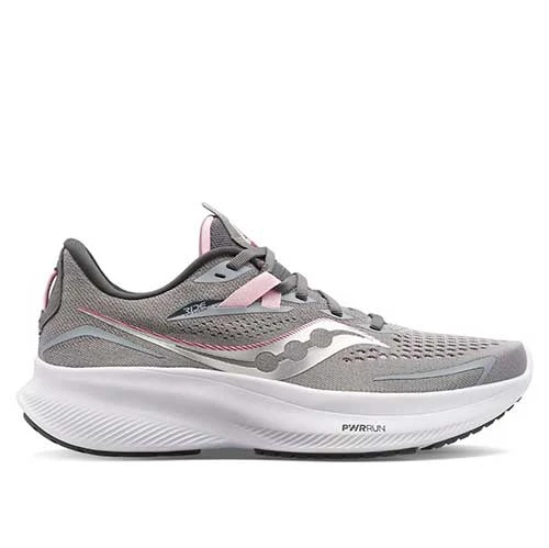 Saucony Women's Ride 15 Running Shoe - Alloy/Quartz - Regular (B) 1 Saucony Women's Ride 15 Running Shoe - Alloy/Quartz - Regular (B)
