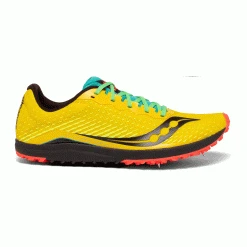 Saucony Women's Kilkenny XC8 Spike - Yellow Mutant- Regular (B)