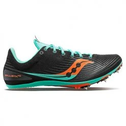 Saucony Shoes Women's Ballista Track Spike - Black/Cool Mint - Regular (B)
