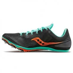 Saucony Shoes Women's Ballista Track Spike - Black/Cool Mint - Regular (B)