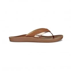 Olukai Shoes Women's Kaekae Sandals - Sahara Bubbly- Regular (B)