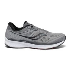 Saucony Men's Omni 19 Running Shoe - Alloy/Brick - Regular (D) Shoes