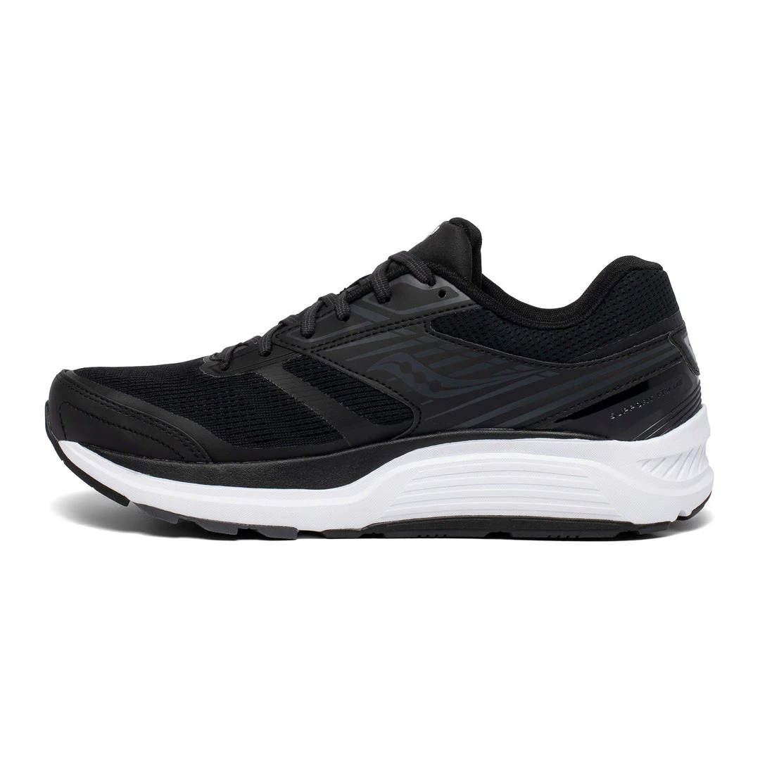 Saucony Shoes Men's Echelon 8 Running Shoe - Black/White - Wide (2E) 2 Saucony Shoes Men's Echelon 8 Running Shoe - Black/White - Wide (2E)
