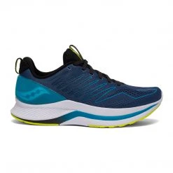 Saucony Men's Endorphin Shift Running Shoe - Storm/Citrus - Regular (D)