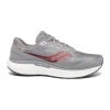 Saucony Men's Triumph 18 Running Shoe - Alloy/Red - Regular (D)