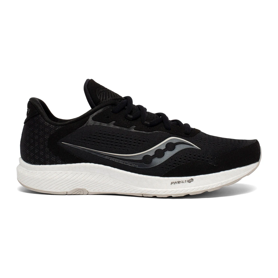 Saucony Men's Freedom 4 Running Shoe - Black/Stone - Regular (D) Shoes 1 Saucony Men's Freedom 4 Running Shoe - Black/Stone - Regular (D) Shoes