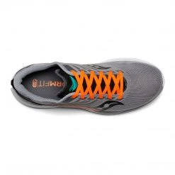 Saucony Shoes Men's Kinvara 12 Running Shoe - Shadow/Jade - Regular (D) 8 Saucony Shoes Men's Kinvara 12 Running Shoe - Shadow/Jade - Regular (D)