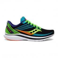 Saucony Men's Kinvara 12 Running Shoe - Future/Black - Regular (D)