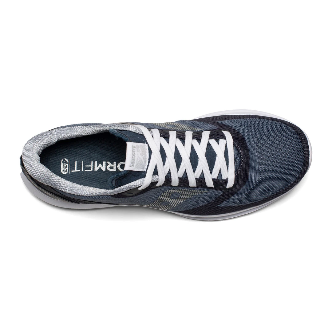 Saucony Shoes Men's Kinvara 12 ICON Running Shoe - Navy/Silver - Regular (D) 4 Saucony Shoes Men's Kinvara 12 ICON Running Shoe - Navy/Silver - Regular (D)