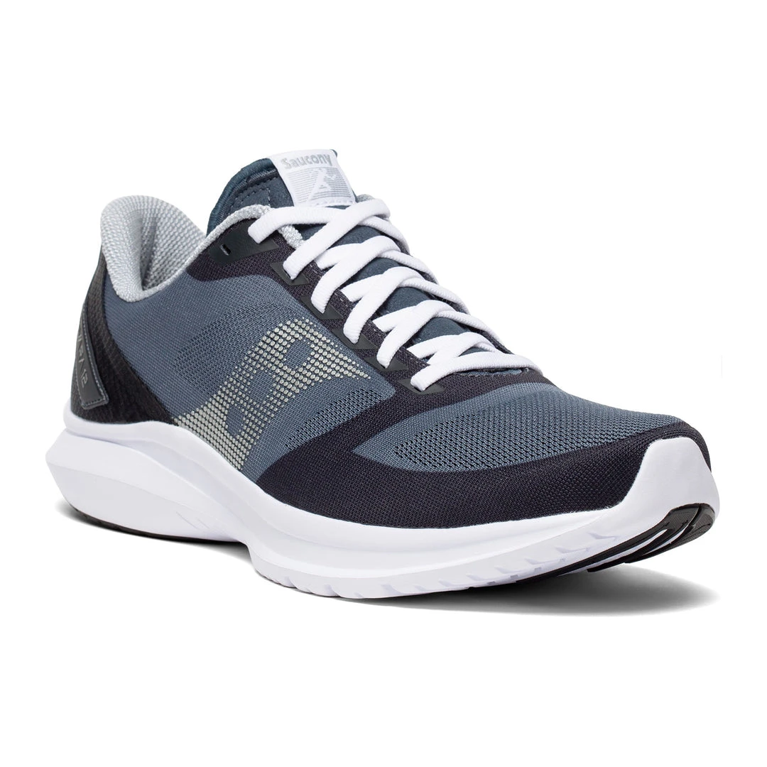 Saucony Shoes Men's Kinvara 12 ICON Running Shoe - Navy/Silver - Regular (D) 3 Saucony Shoes Men's Kinvara 12 ICON Running Shoe - Navy/Silver - Regular (D)