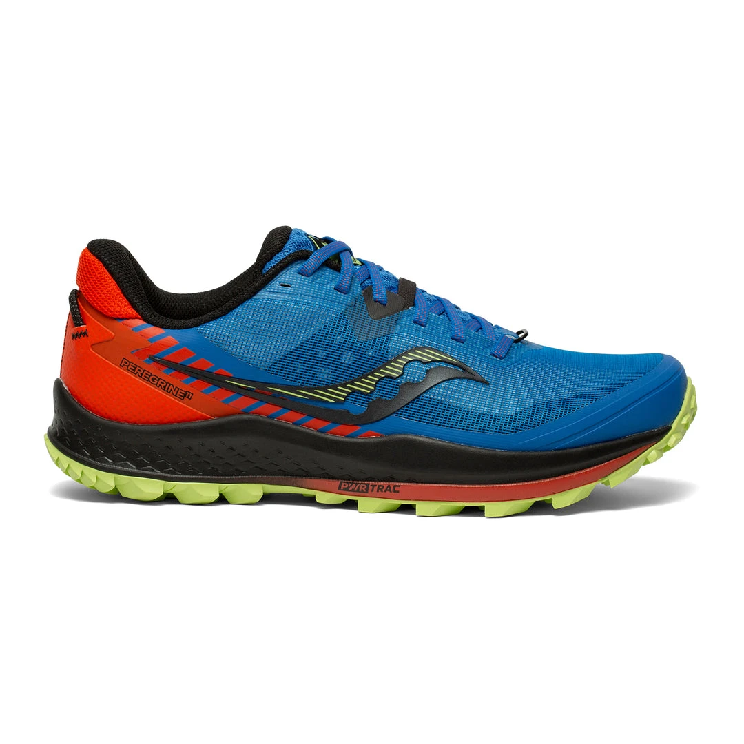 Saucony Shoes Men's Peregrine 11 Trail Running Shoe - Royal/Space/Fire - Regular (D) 1 Saucony Shoes Men's Peregrine 11 Trail Running Shoe - Royal/Space/Fire - Regular (D)