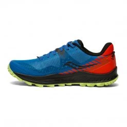 Saucony Shoes Men's Peregrine 11 Trail Running Shoe - Royal/Space/Fire - Regular (D)