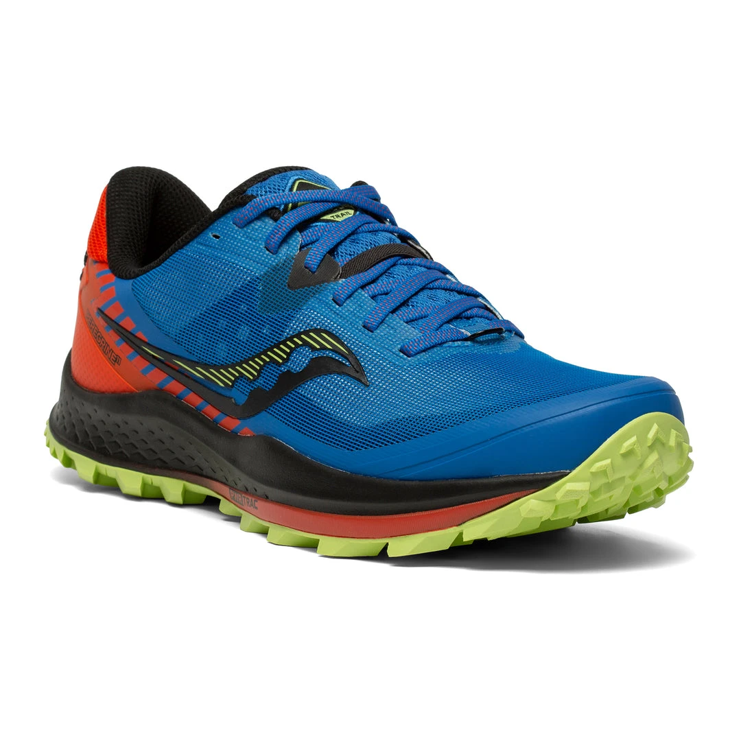 Saucony Shoes Men's Peregrine 11 Trail Running Shoe - Royal/Space/Fire - Regular (D) 5 Saucony Shoes Men's Peregrine 11 Trail Running Shoe - Royal/Space/Fire - Regular (D)