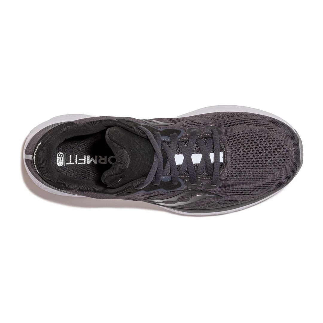 Saucony Men's Ride 14 Running Shoe - Charcoal/Black - Regular (D) Shoes 3 Saucony Men's Ride 14 Running Shoe - Charcoal/Black - Regular (D) Shoes