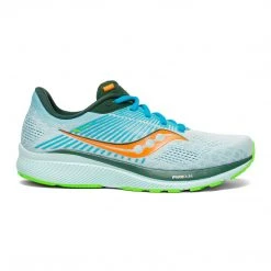 Saucony Men's Guide 14 (D - Regular) Running Shoe - Future/Blue