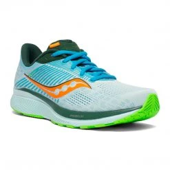Saucony Men's Guide 14 (D - Regular) Running Shoe - Future/Blue
