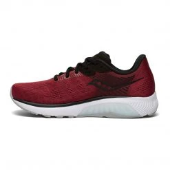 Saucony Men's Guide 14 Running Shoe - Mulberry/Lime - Regular (D) Shoes