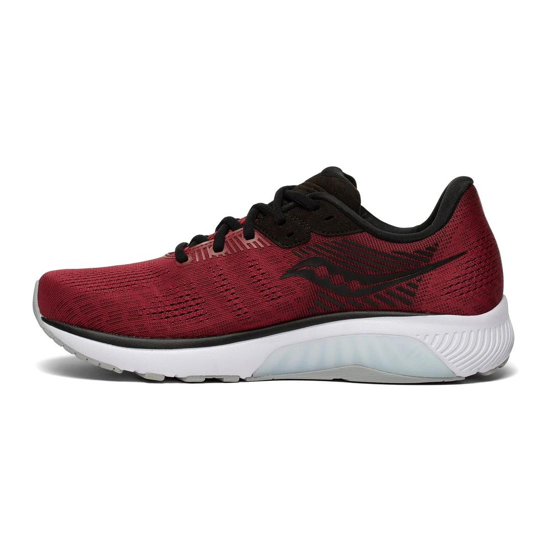 Saucony Men's Guide 14 Running Shoe - Mulberry/Lime - Regular (D) Shoes 2 Saucony Men's Guide 14 Running Shoe - Mulberry/Lime - Regular (D) Shoes