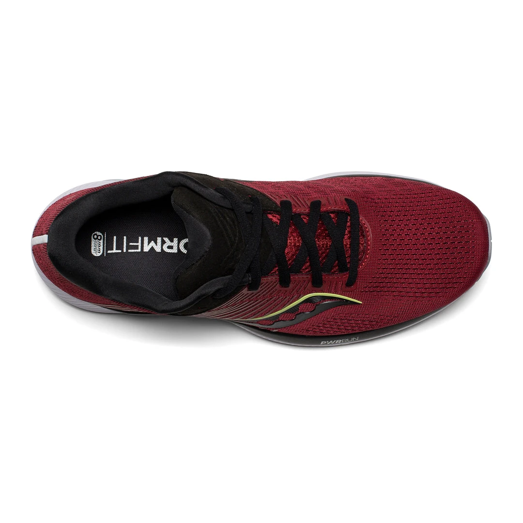 Saucony Men's Guide 14 Running Shoe - Mulberry/Lime - Regular (D) Shoes 3 Saucony Men's Guide 14 Running Shoe - Mulberry/Lime - Regular (D) Shoes