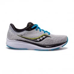 Saucony Men's Guide 14 Running Shoe - Alloy/Cobalt - Regular (D) Shoes