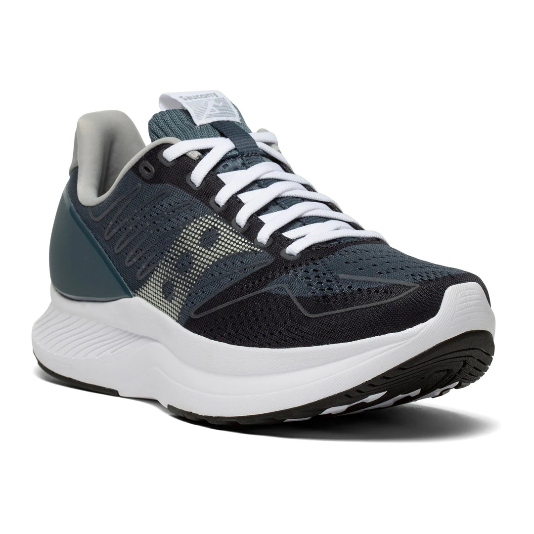 Saucony Men's Endorphin SHIFT Icon Running Shoe - Navy/Silver - Regular (D) 3 Saucony Men's Endorphin SHIFT Icon Running Shoe - Navy/Silver - Regular (D)