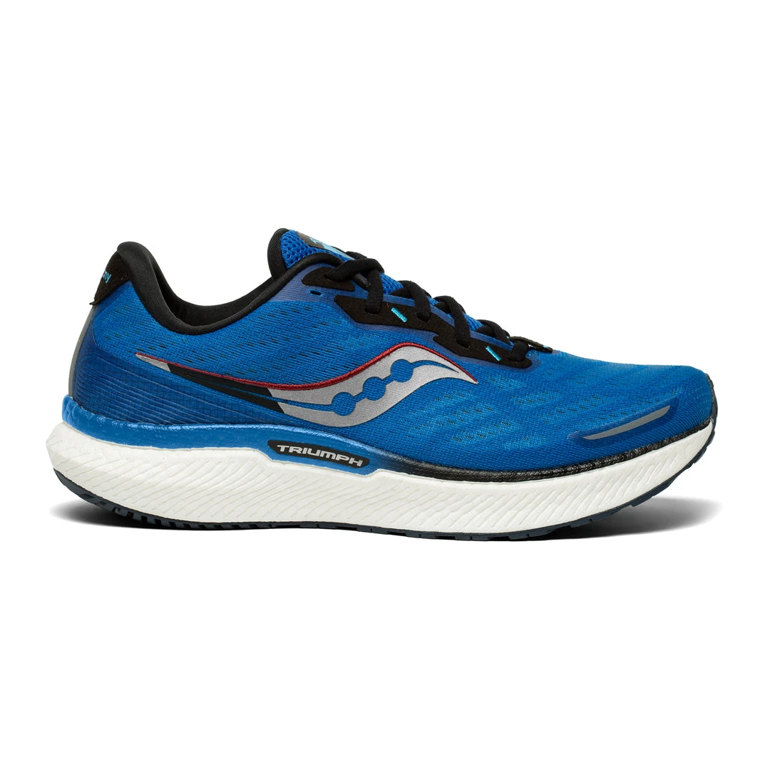 Saucony Men's Triumph 19 Running Shoe - Royal/Space - Regular (D) 1 Saucony Men's Triumph 19 Running Shoe - Royal/Space - Regular (D)
