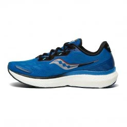 Saucony Men's Triumph 19 Running Shoe - Royal/Space - Regular (D)