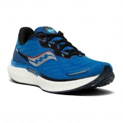 Saucony Men's Triumph 19 Running Shoe - Royal/Space - Regular (D) 8 Saucony Men's Triumph 19 Running Shoe - Royal/Space - Regular (D)