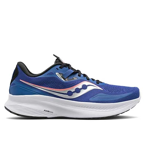 Saucony Men's Guide 15 Running Shoe - Sapphire/Black - Regular (D) 1 Saucony Men's Guide 15 Running Shoe - Sapphire/Black - Regular (D)