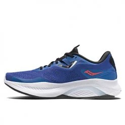 Saucony Men's Guide 15 Running Shoe - Sapphire/Black - Regular (D)
