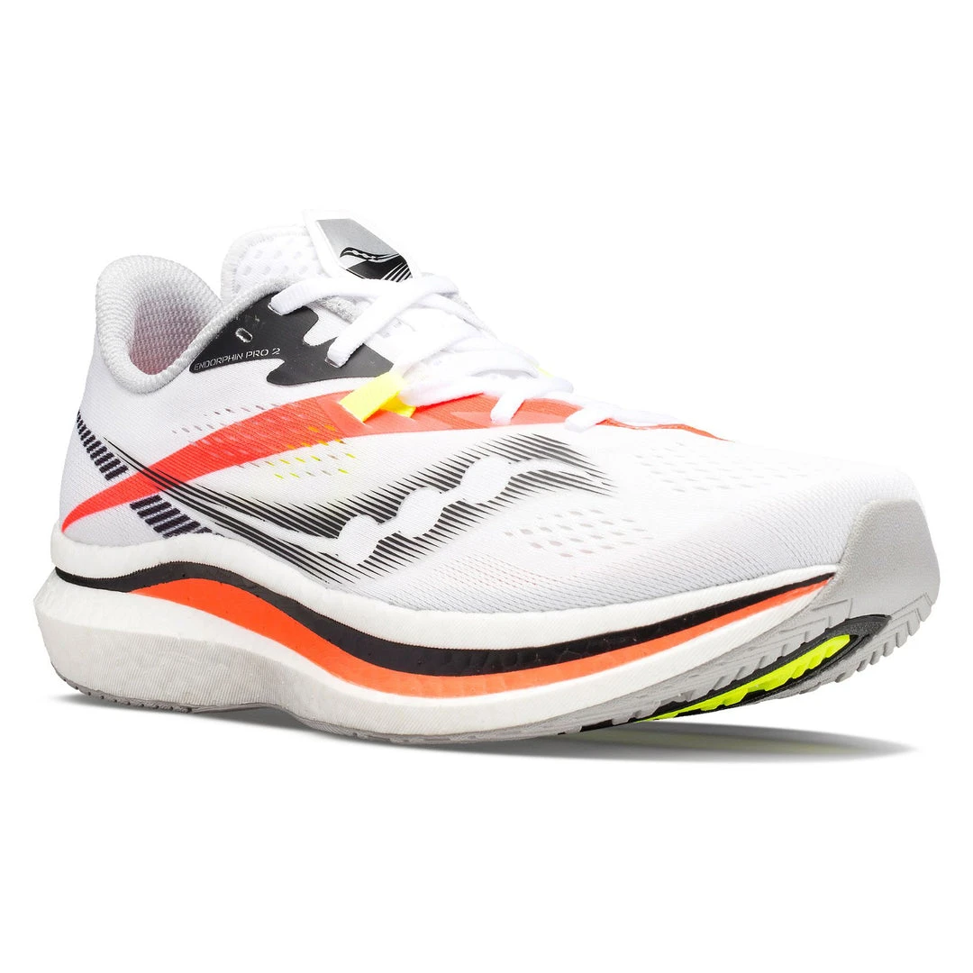 Saucony Men's Endorphin Pro 2 Racing Shoe - Hot Streak - Regular (D) Shoes 3 Saucony Men's Endorphin Pro 2 Racing Shoe - Hot Streak - Regular (D) Shoes