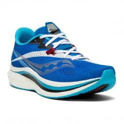 Saucony Men's Endorphin Pro 2 Racing Shoe - Royal/White - Regular (D) 8 Saucony Men's Endorphin Pro 2 Racing Shoe - Royal/White - Regular (D)