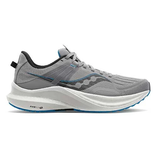 Saucony Men's Tempus Running Shoe - Alloy/Topaz - Regular (D) Shoes 1 Saucony Men's Tempus Running Shoe - Alloy/Topaz - Regular (D) Shoes