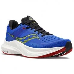 Saucony Men's Tempus Running Shoe - Blue Raz/Acid - Regular (D) Shoes