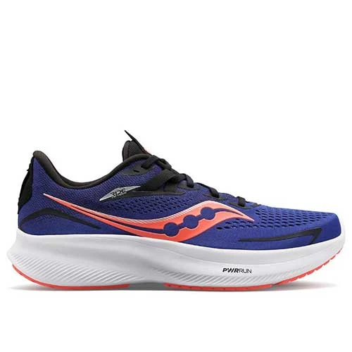 Saucony Men's Ride 15 Running Shoe - Sapphre/Vizired - Regular (D) 1 Saucony Men's Ride 15 Running Shoe - Sapphre/Vizired - Regular (D)