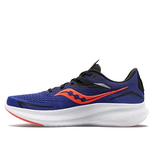 Saucony Men's Ride 15 Running Shoe - Sapphre/Vizired - Regular (D) 2 Saucony Men's Ride 15 Running Shoe - Sapphre/Vizired - Regular (D)