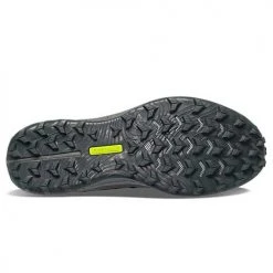 Saucony Men's Peregrine 12 Running Shoe - Black/Charcoal - Regular (D) Shoes