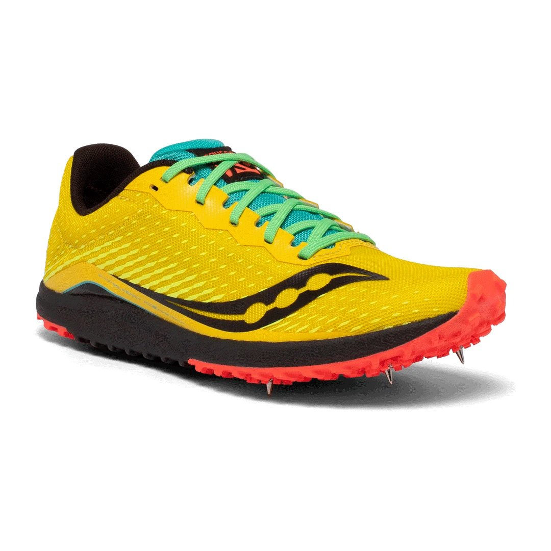 Saucony Men's Kilkenny XC8 Spike - Yellow Mutant- Regular (D) Shoes 1 Saucony Men's Kilkenny XC8 Spike - Yellow Mutant- Regular (D) Shoes