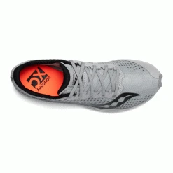 Saucony Men's Kilkenny XC8 Spike - Alloy/Black- Regular (D) Shoes 6 Saucony Men's Kilkenny XC8 Spike - Alloy/Black- Regular (D) Shoes