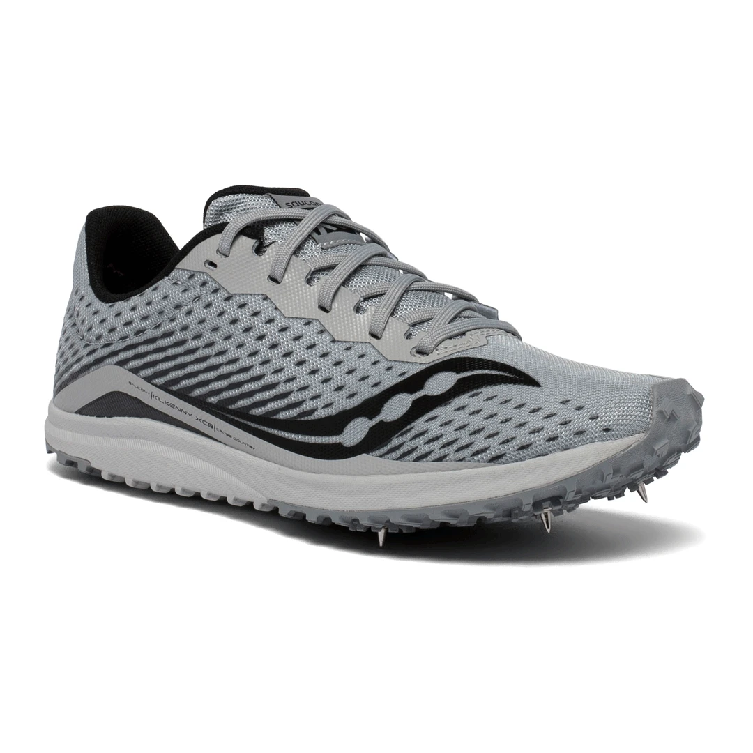 Saucony Men's Kilkenny XC8 Spike - Alloy/Black- Regular (D) Shoes 1 Saucony Men's Kilkenny XC8 Spike - Alloy/Black- Regular (D) Shoes
