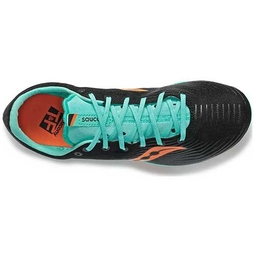 Saucony Men's Ballista Track Spike- Black/Cool Mint - Regular (D) 3 Saucony Men's Ballista Track Spike- Black/Cool Mint - Regular (D)