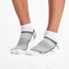 Saucony Unisex Inferno Quarter Socks - White