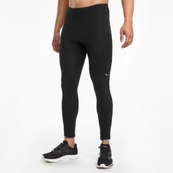 Saucony Men's Blizzard Tight - Black Apparel